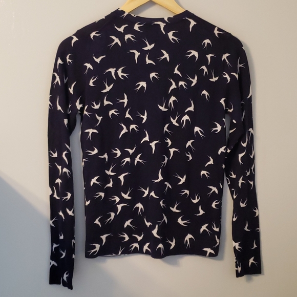 NWT Ann Taylor Factory Soft Bird Cardigan - Picture 4 of 9